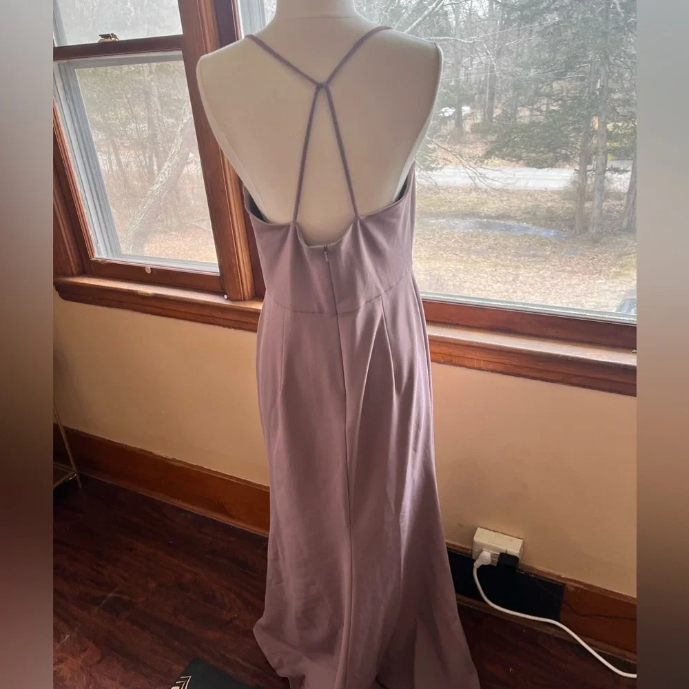 Jenny Yoo Collection Bridesmaid dress Reese Fig - Picture 2 of 4